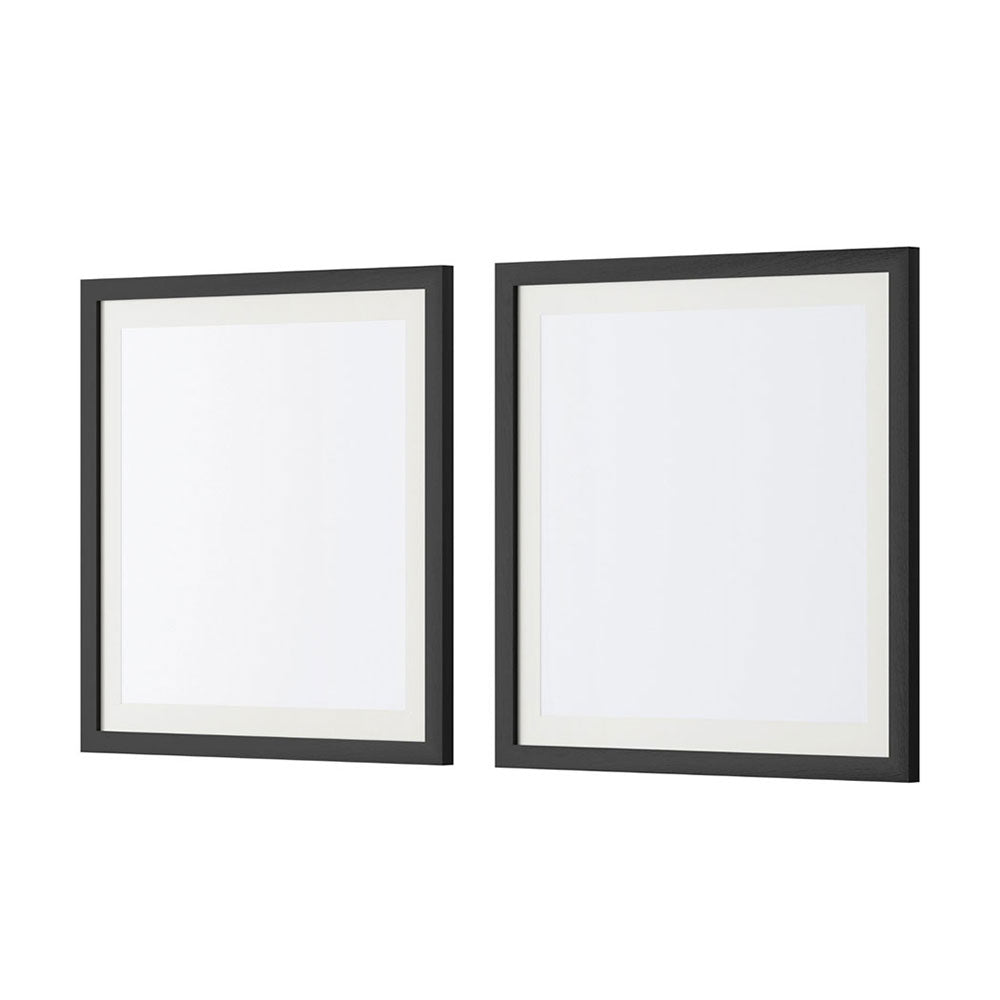 Artiss Photo Frame 2PCS Set Black-Home & Garden > Decor > Picture Frames-PEROZ Accessories