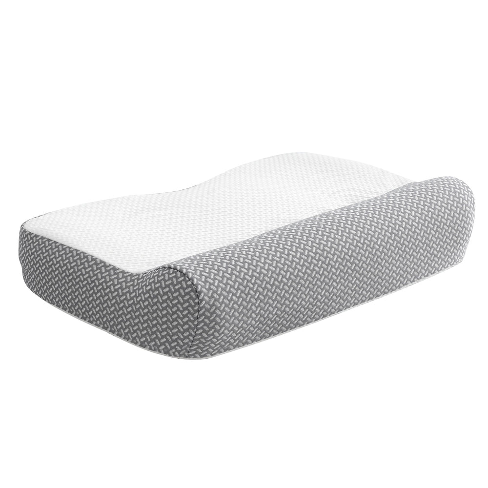Giselle Contour Pillow Memory Foam-Home & Garden > Bedding > Pillows-PEROZ Accessories
