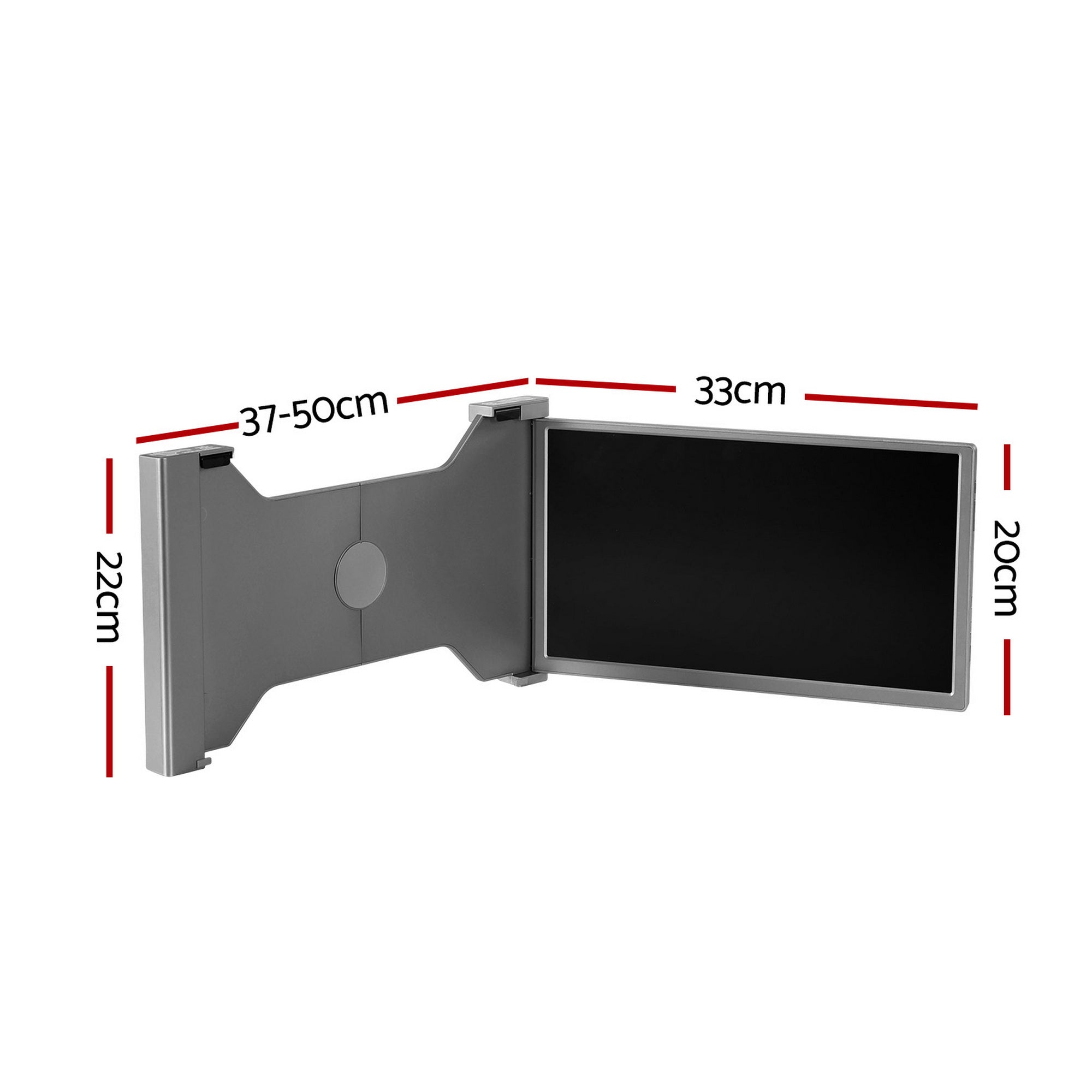 Devanti Portable Monitor Laptop Screen Extender Dual Display 1080P IPS USB C-Electronics > Computer Accessories > Computer Monitors & Accessories-PEROZ Accessories