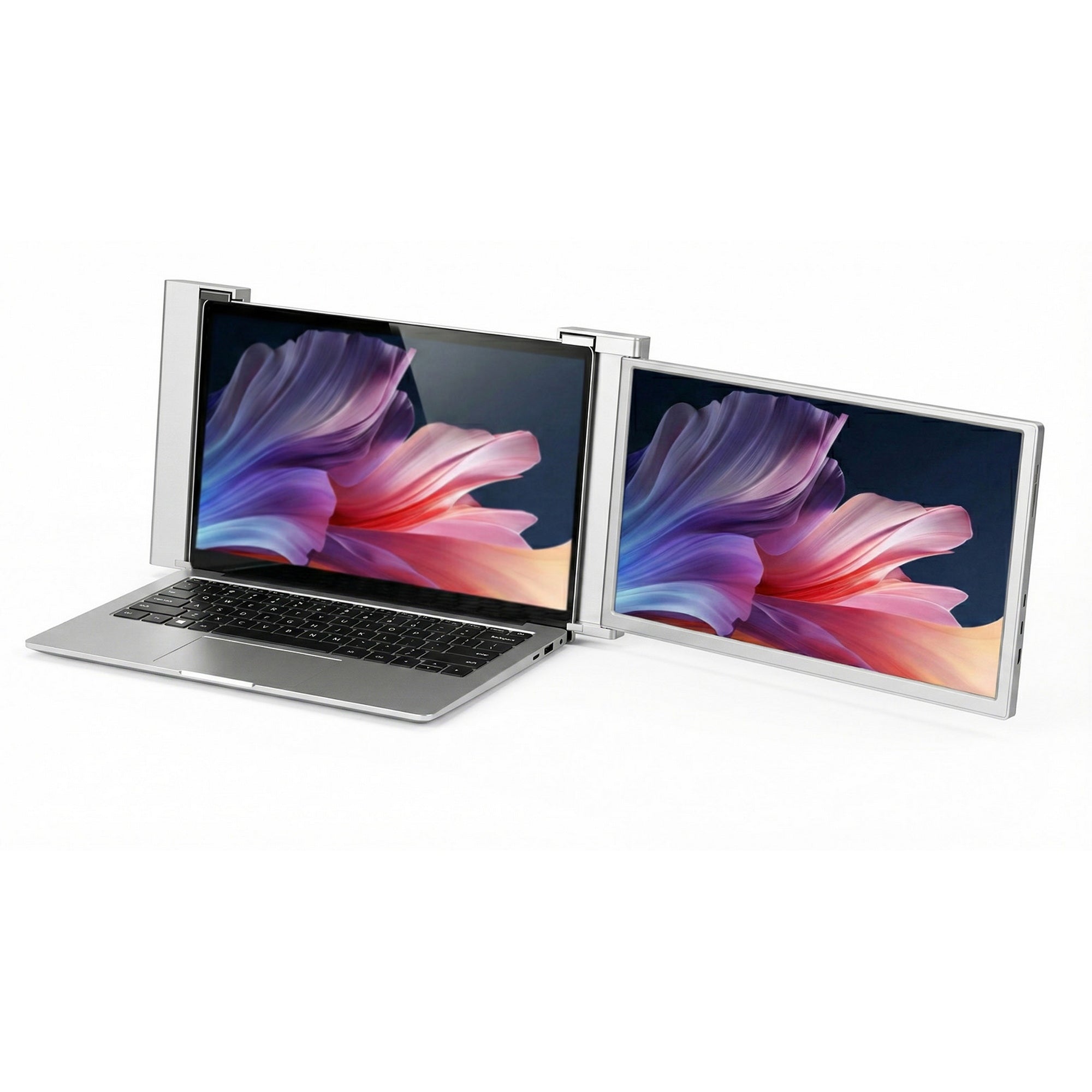 Devanti Portable Monitor Laptop Screen Extender Dual Display 1080P IPS USB C-Electronics > Computer Accessories > Computer Monitors & Accessories-PEROZ Accessories