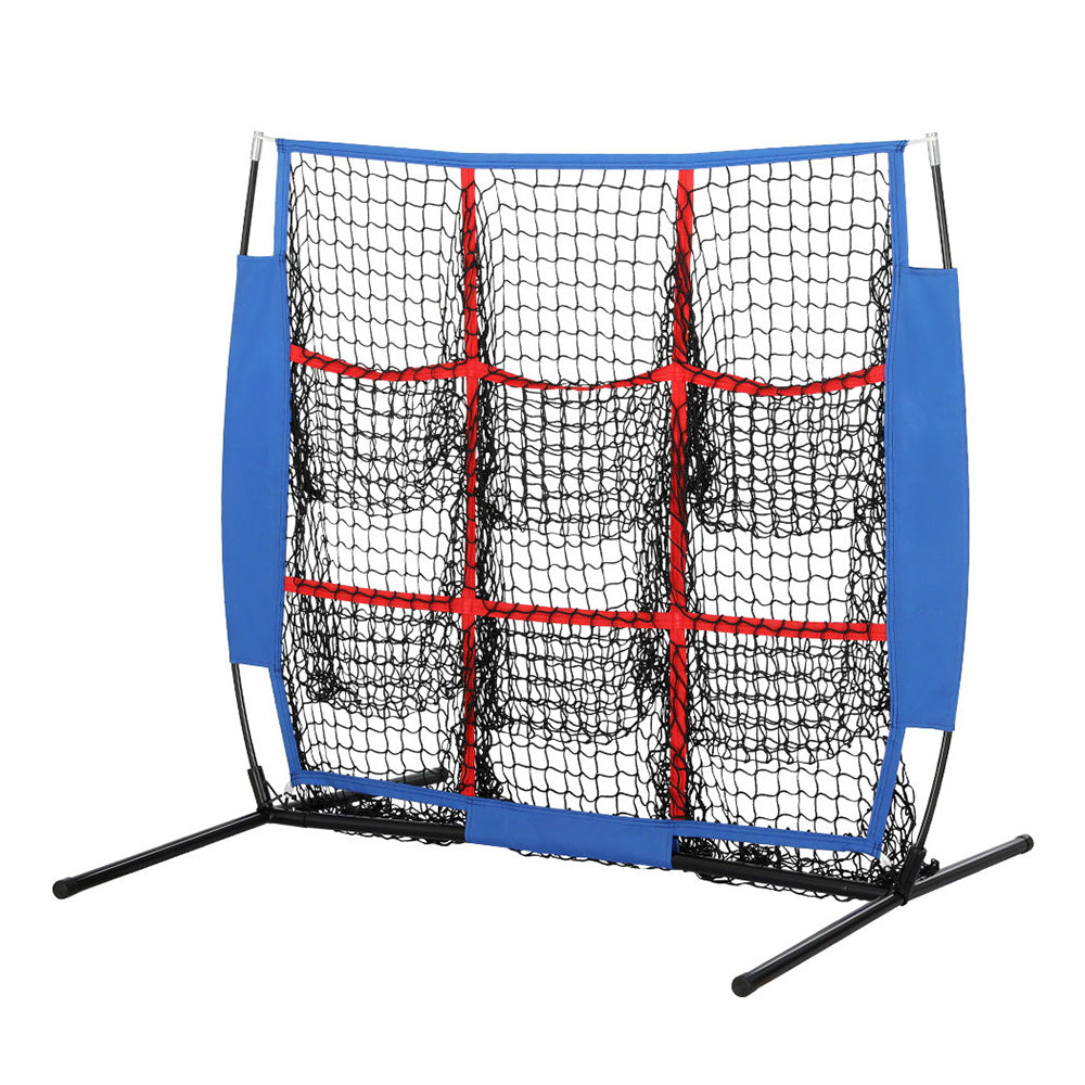 Everfit Soccer Net Baseball Pitching Football Goal Training Aid 9 Target Zone-Sports & Fitness > Ball Sports > Soccer & Soccer Accessories-PEROZ Accessories