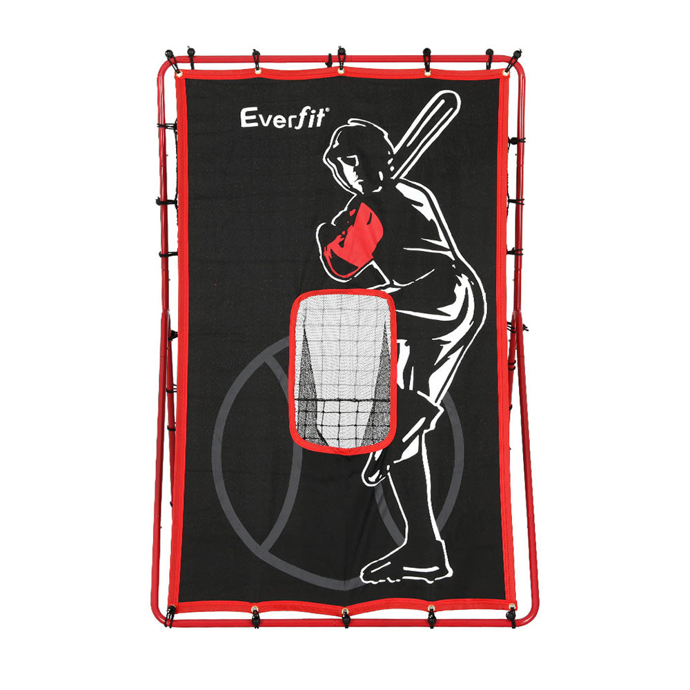 Everfit Baseball Net Rebound Pitching Kit Target Hitter 2 in 1 Training Aid-Sports & Fitness > Ball Sports > Basketball & Basketball Accessories-PEROZ Accessories