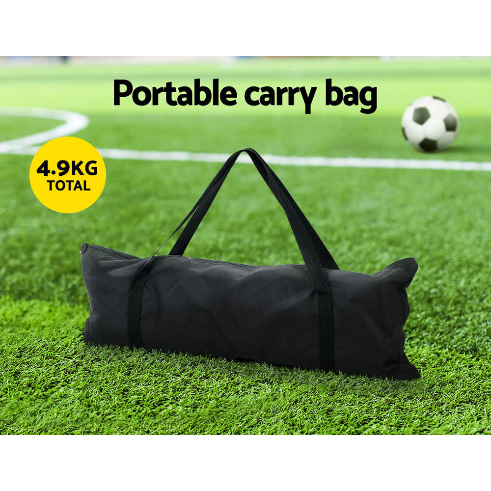 Everfit 1.8m Football Soccer Net Portable Goal Net Training 3 Target Zone-Sports & Fitness > Ball Sports > Soccer & Soccer Accessories-PEROZ Accessories