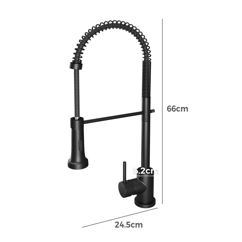 Welba Kitchen Mixer Tap Pull Out Sink Faucet Basin Brass Swivel 2 Modes WELS-Faucet-PEROZ Accessories