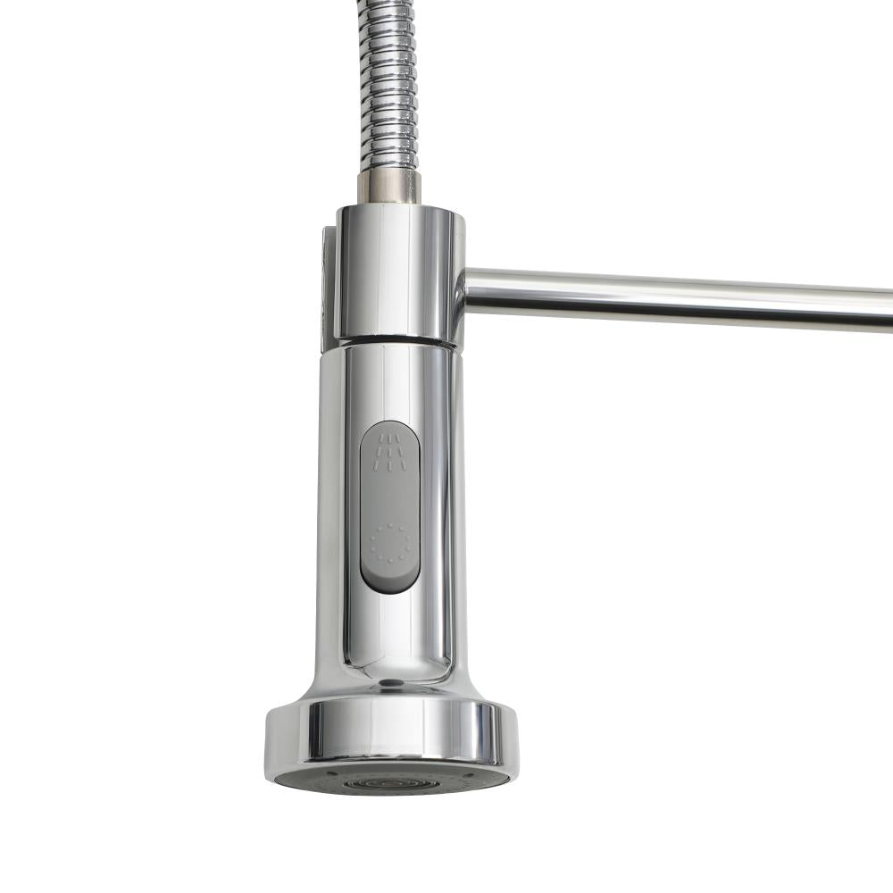 Welba Kitchen Mixer Tap Pull Out Sink Faucet Basin Swivel 2 Modes WELS Chrome-Faucet-PEROZ Accessories