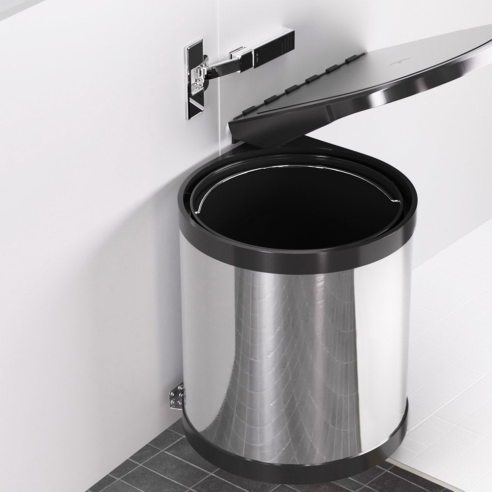 Cefito Pull Out Bin Swing Out Bins 12L-Home & Garden > Kitchen Bins > Pull Out Bins-PEROZ Accessories