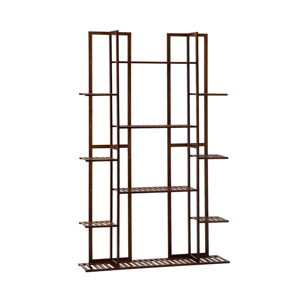 Livsip Plant Stand 7-tier Planter Shelf Bamboo-Plant Stand-PEROZ Accessories