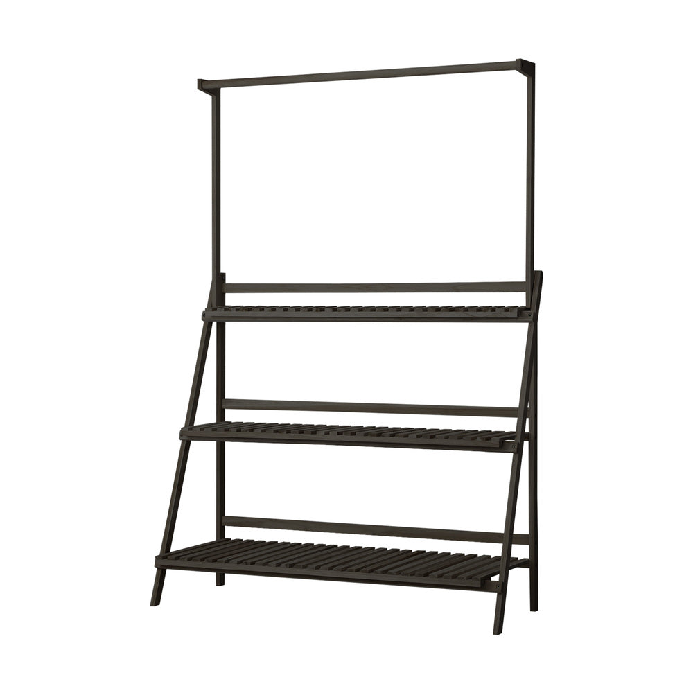 Livsip 3 Tier Plant Stand Indoor Outdoor Garden Planter Flower Pot Shelf Wooden-Plant Stand-PEROZ Accessories