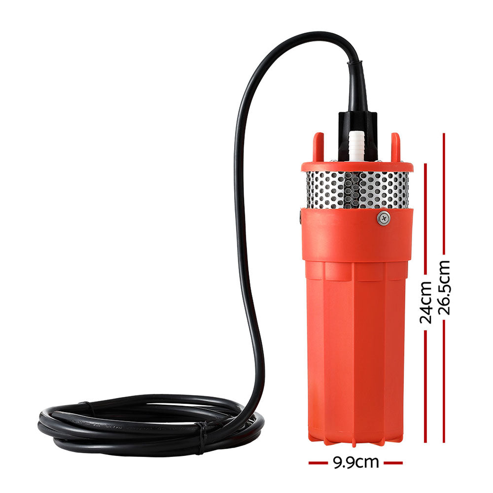Giantz Submersible Solar Water Pump 24V 70M Head Deep Well Bore Self-priming-Tools > Pumps > Irrigation Pumps-PEROZ Accessories