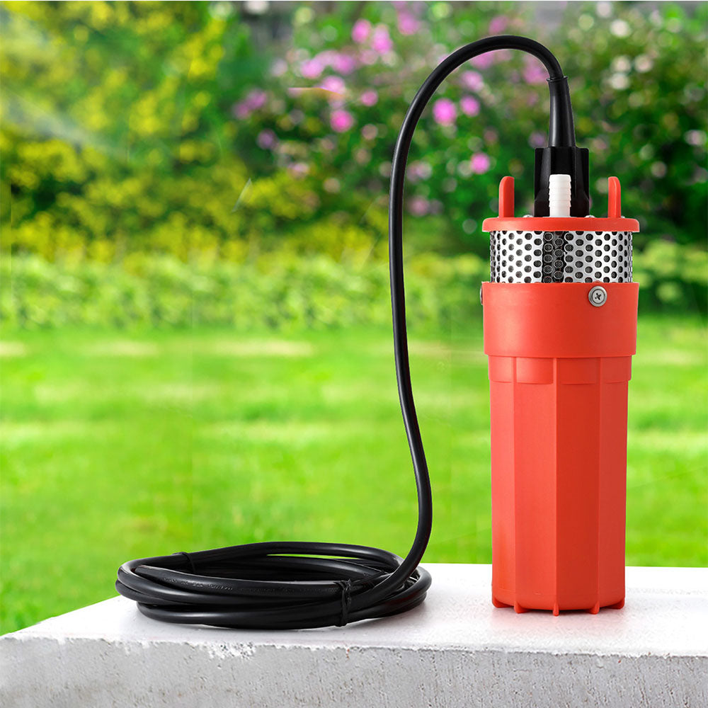 Giantz Submersible Solar Water Pump 24V 70M Head Deep Well Bore Self-priming-Tools > Pumps > Irrigation Pumps-PEROZ Accessories