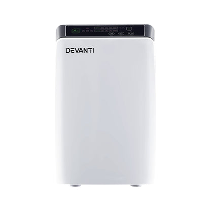 Devanti Air Purifier 4 Stage HEPA w/Replacement Filter-Air Purifiers-PEROZ Accessories