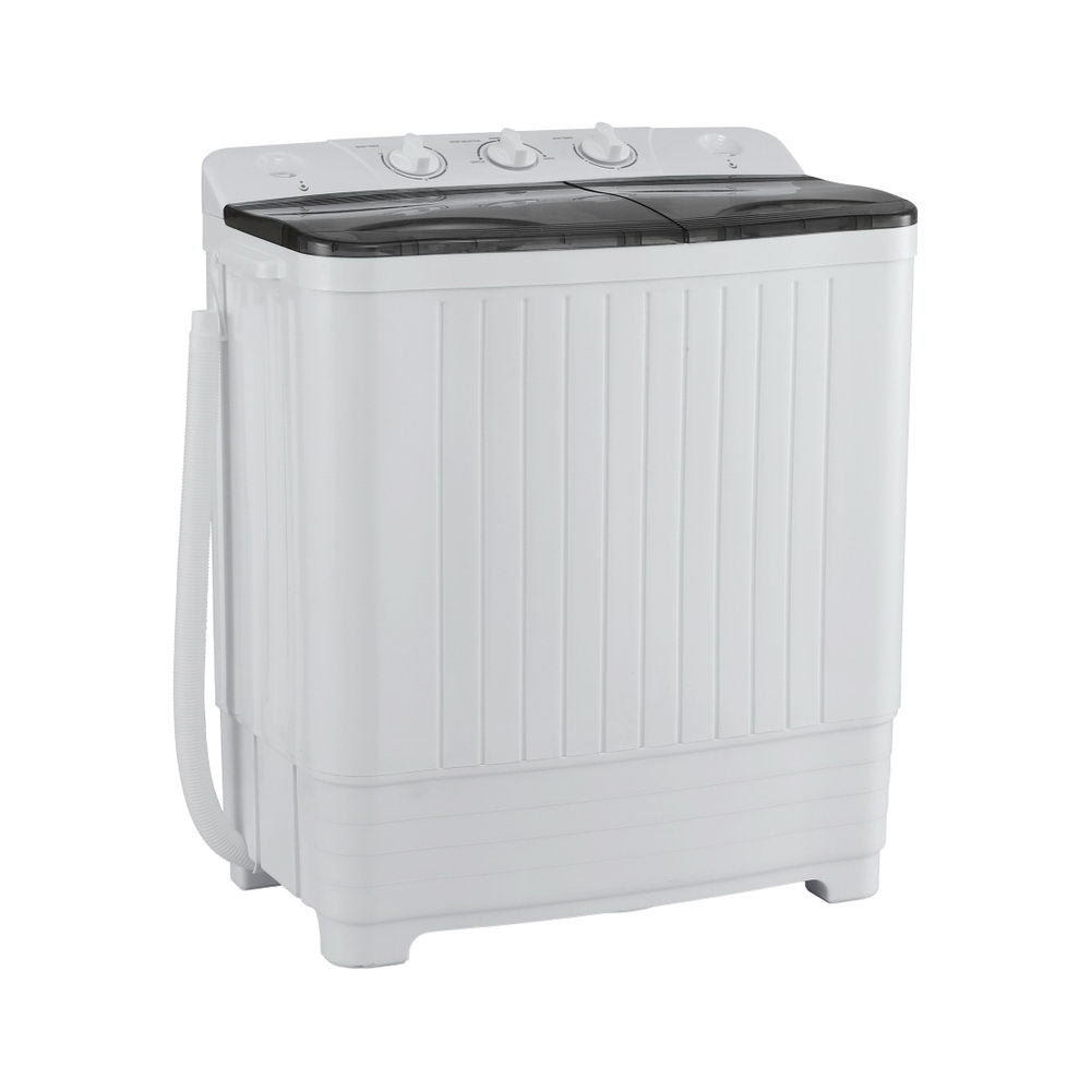 Devanti Portable Washing Machine Twin Tub 4.5KG-Appliances > Washers, Dryers & Irons > Washing Machines-PEROZ Accessories