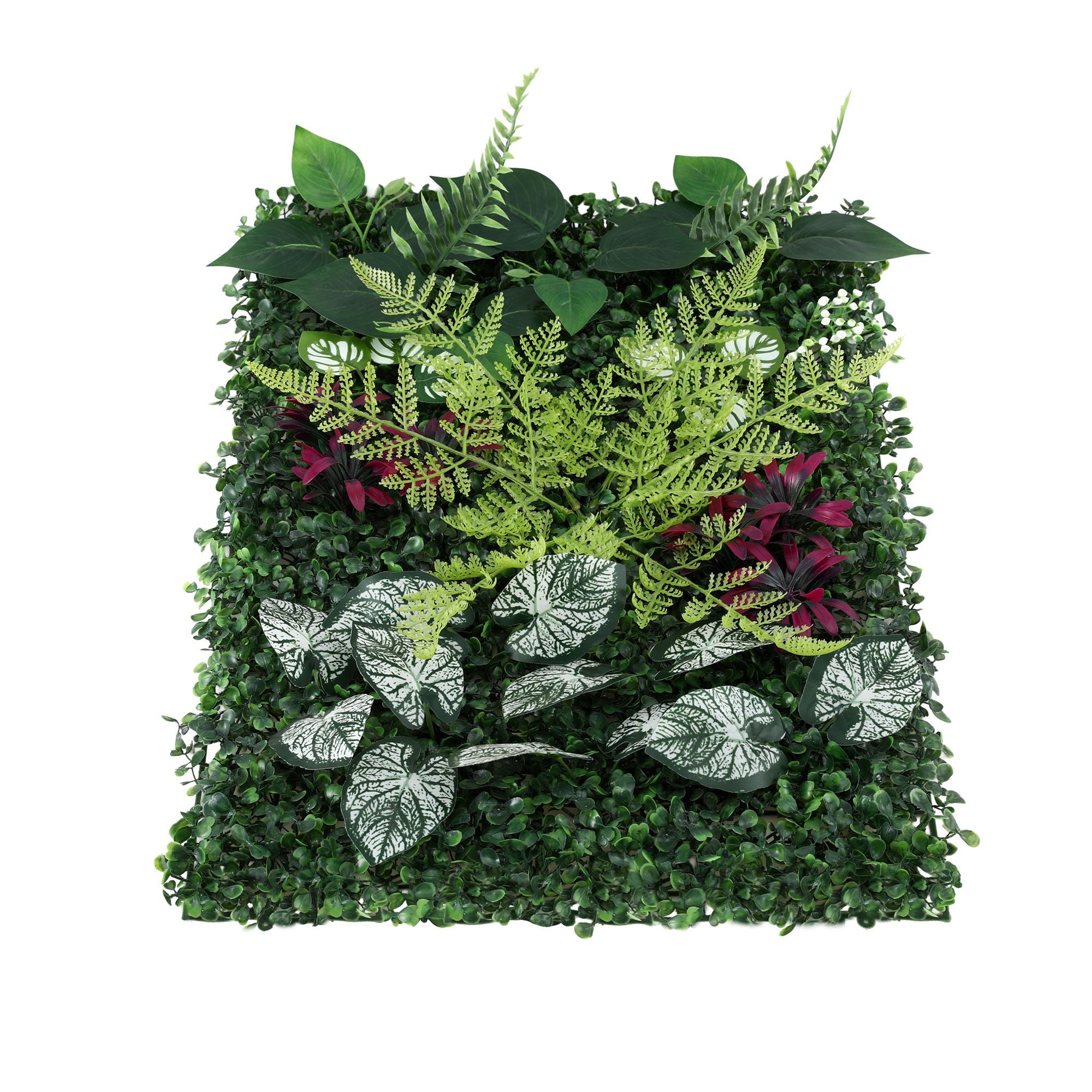 Gardeon 4PCS Artificial Plant Wall Panels 40X60CM Boxwood Panel Flower Backdrop Backyard Green Decor-Home & Garden > Artificial Plants > Artificial Wall Plants-PEROZ Accessories