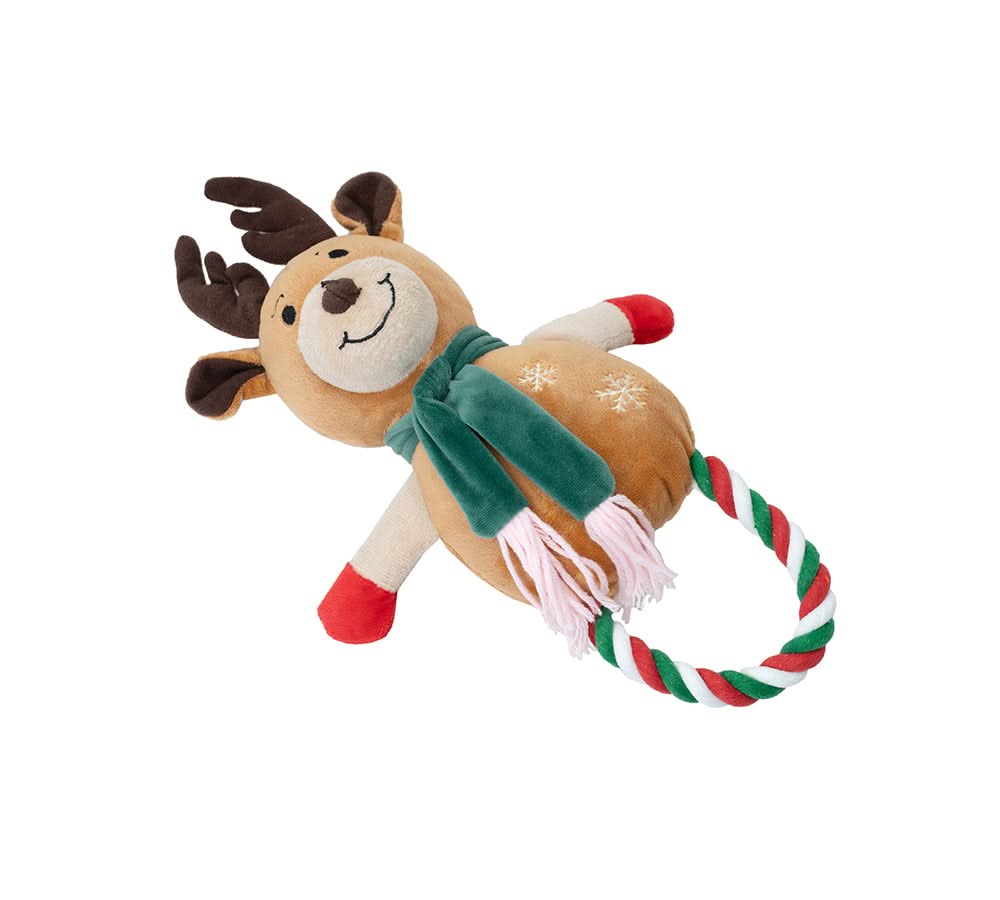 Pet Christmas Reindeer Chewers and Gift Bag-Chewers-PEROZ Accessories