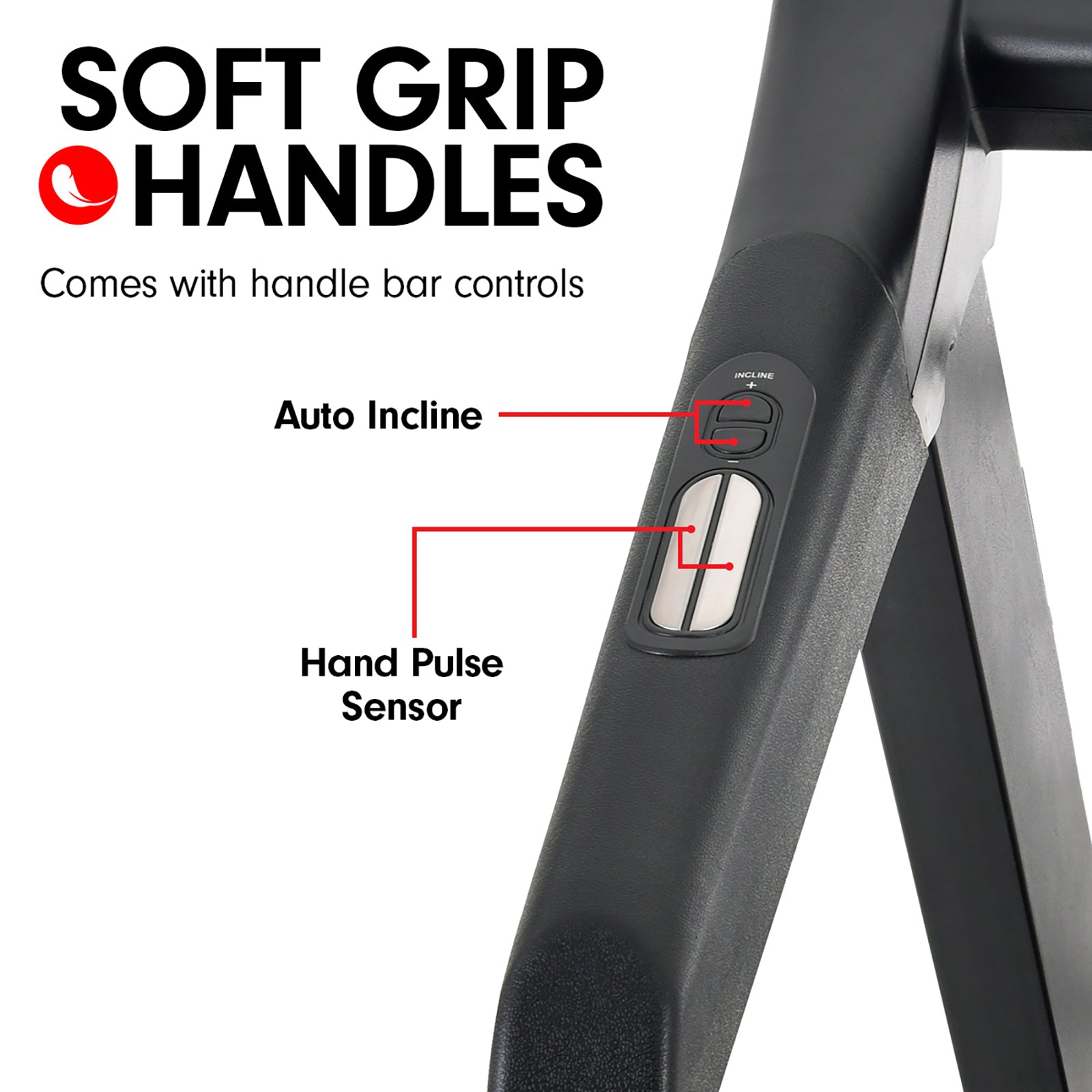 Powertrain MX2 Foldable Home Treadmill Auto Incline Cardio Running-Walking Pad-PEROZ Accessories