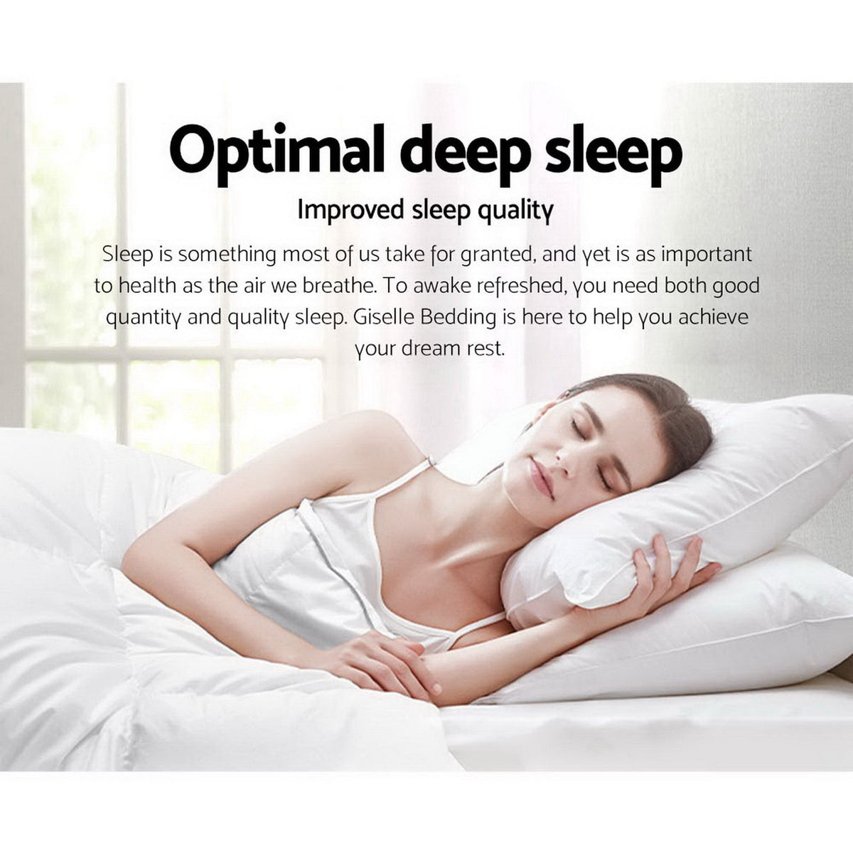 Giselle Bedding 700GSM Microfibre Bamboo Quilt Super King-Quilts-PEROZ Accessories
