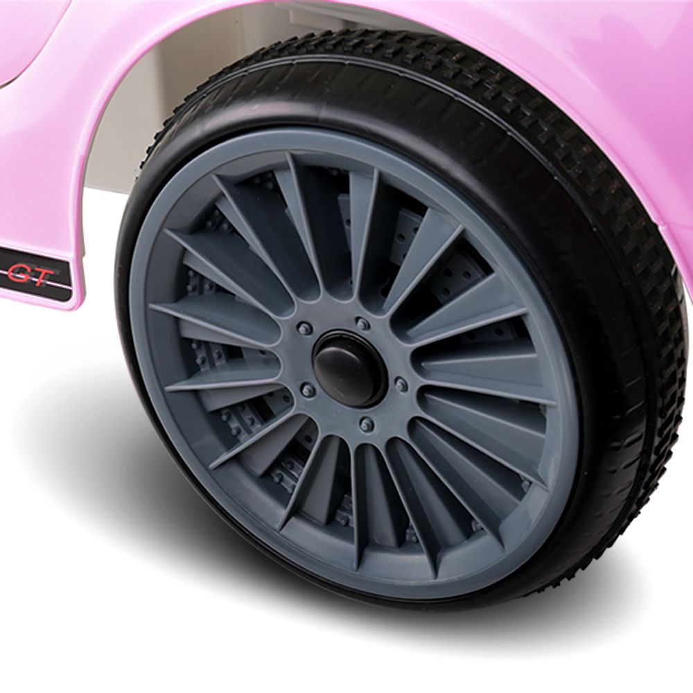 Rigo Kids Electric Ride On Car Toys Cars Headlight Music Remote Control 12V Pink-Ride on Toys - Cars-PEROZ Accessories