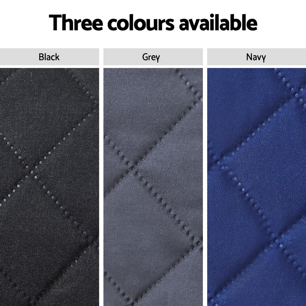 Artiss Recliner Chair Cover 100% Water Resistant Navy-Furniture > Bar Stools & Chairs-PEROZ Accessories