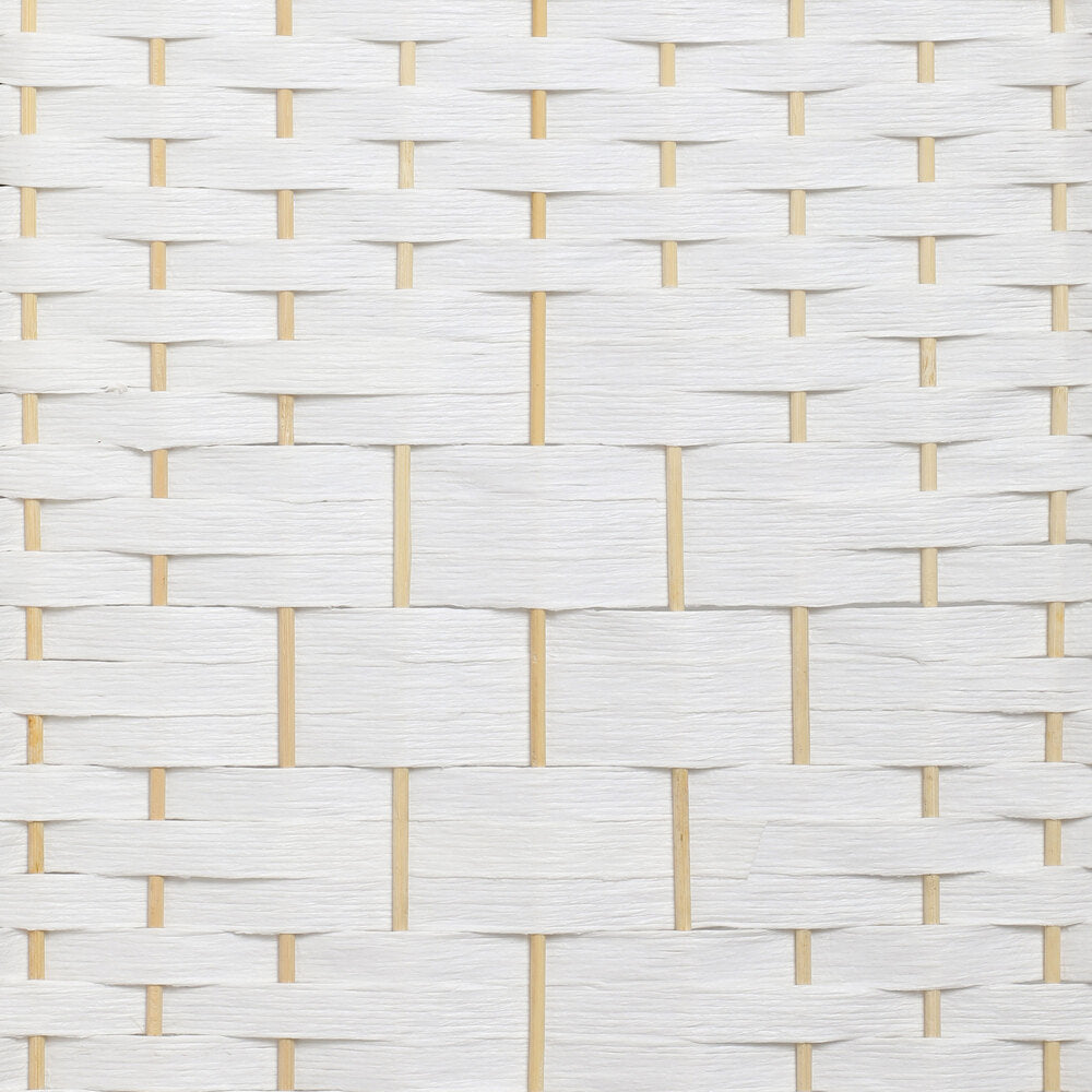 Oikiture 4 Panel Room Divider Privacy Screen White-Room Divider-PEROZ Accessories