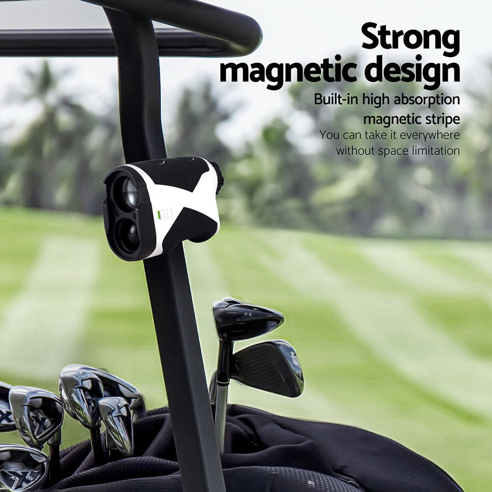 Everfit 700M Golf Rangefinder Slope On/Off Vibration Alert Black-Sports & Fitness > Golf > Golf Accessories-PEROZ Accessories