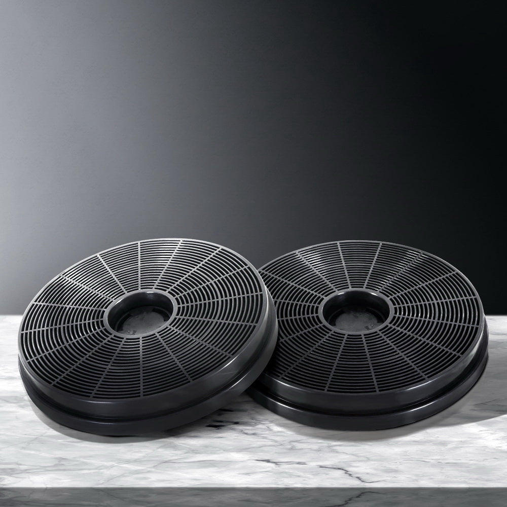 Devanti 17cm Range Hood Carbon Charcoal Filters Replacement X2-Appliances > Kitchen Appliances-PEROZ Accessories