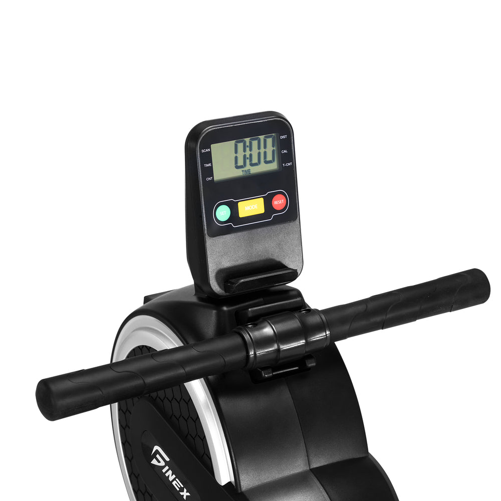 Finex Rowing Machine Magnetic Resistance Aluminium-Rowing Machine-PEROZ Accessories