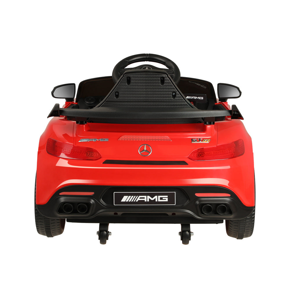 Kids Ride On Car Mercedes-Benz AMG GTR Licensed Electric Vehicle Toy Gift 12V Red-Ride On Car-PEROZ Accessories