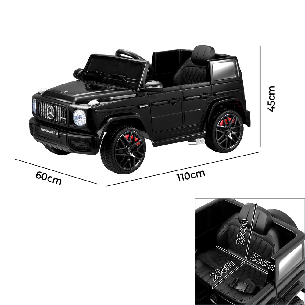 Mercedes-Benz Licensed Kids Ride On Car 12V Remote-Ride On Car-PEROZ Accessories