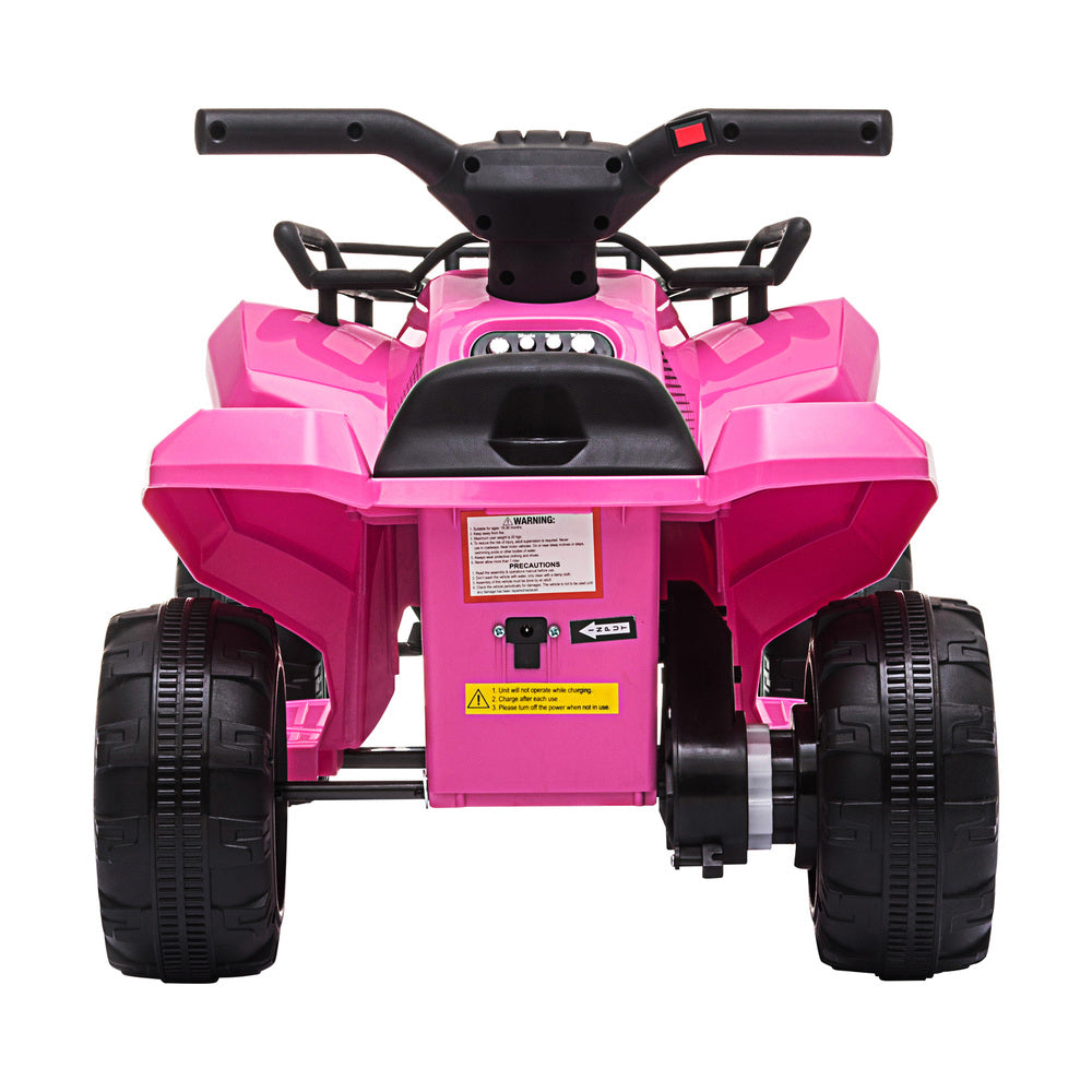 Mazam Ride On Car Electric ATV Bike Vehicle for Toddlers Kids Rechargeable Pink-Ride on Toys - Cars-PEROZ Accessories