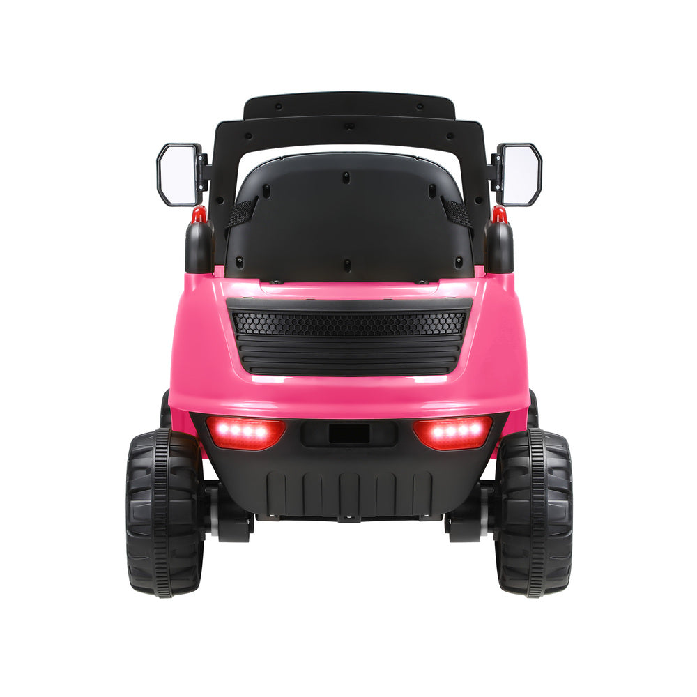 Mazam Ride-On Forklift Electric Car Toy for Toddlers Kids 12V Rechargeable Pink-Ride On Car-PEROZ Accessories