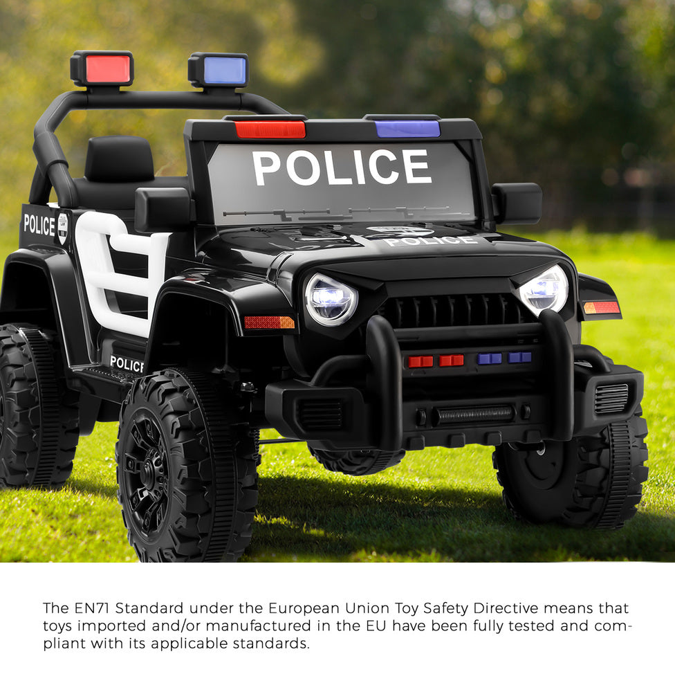 Mazam Kids Police Ride On Car 12V Electric Remote Control Battery-Ride On Car-PEROZ Accessories