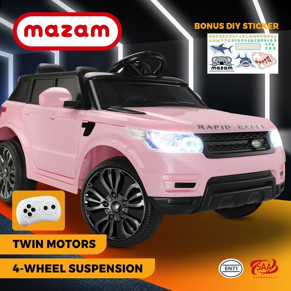 Mazam Kids Ride On Car Electric Vehicle Toy Remote Cars Gift MP3 LED light 12V-Ride on Toys - Cars-PEROZ Accessories