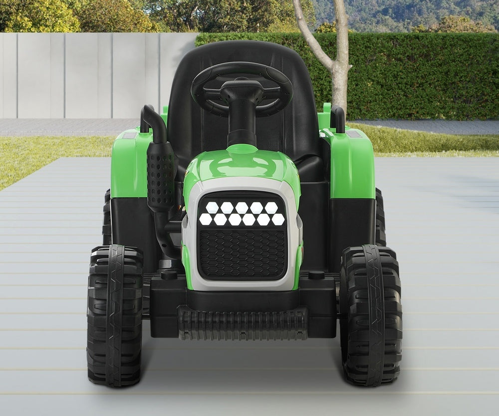 Mazam Kids Ride On Car Tractor 12V Toys Remote Control Green-Ride On Car-PEROZ Accessories