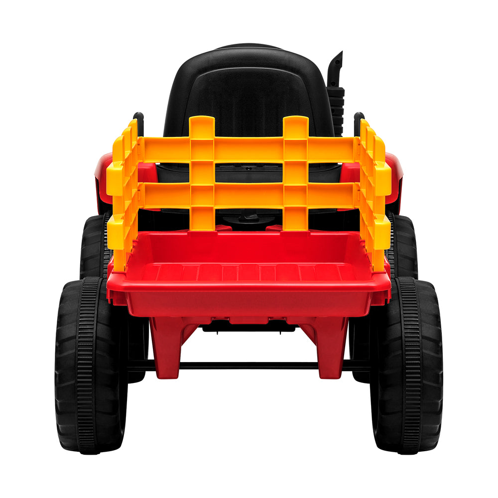 Mazam Kids Ride On Tractor W/ Trailer Electric Vehicle Toy Car Bluetooth Gift-Ride on Toys - Cars-PEROZ Accessories