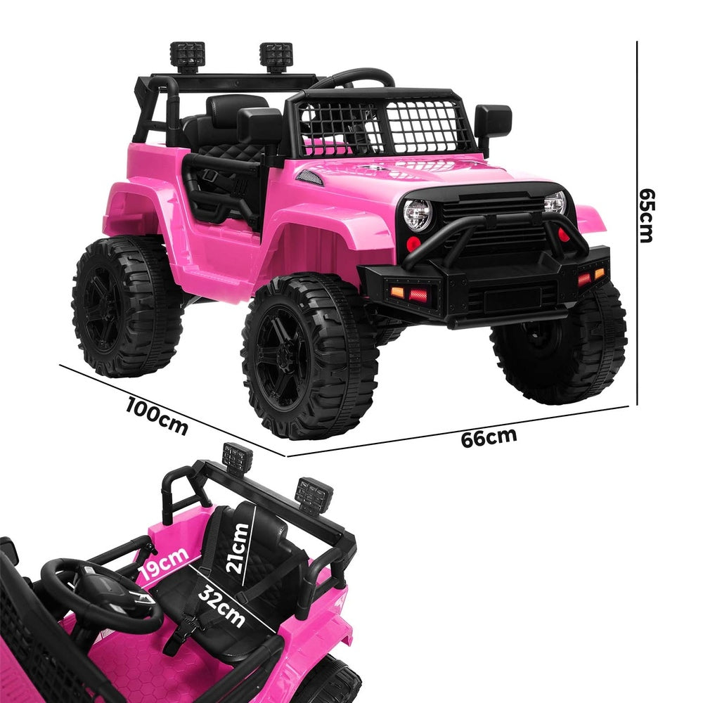 Mazam Ride on Car Jeep Kids Ride on Car Toy Car-Pink-Ride on Toys - Cars-PEROZ Accessories