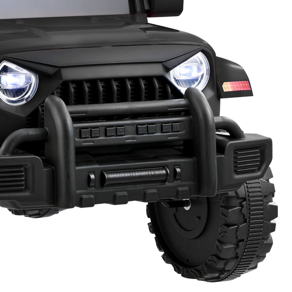 Mazam Kids Ride On Car Jeep 12V Electric Remote Control Black-Ride On Car-PEROZ Accessories