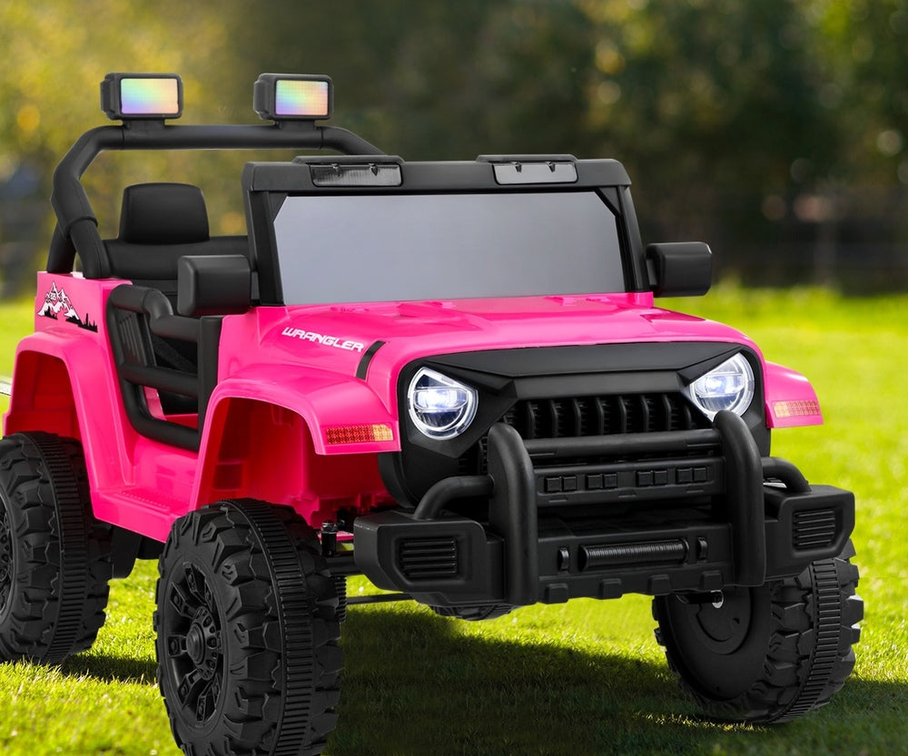 Mazam Kids Ride On Cars Remote Control 12V Electric Pink-Ride On Car-PEROZ Accessories