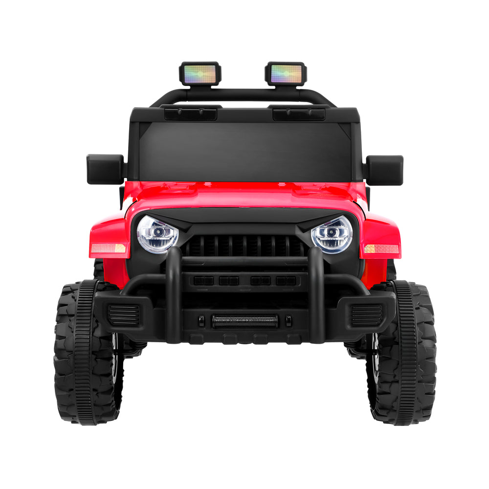 Mazam Kids Ride on Cars 12V Electric Battery Remote Control LED Red-Ride On Car-PEROZ Accessories