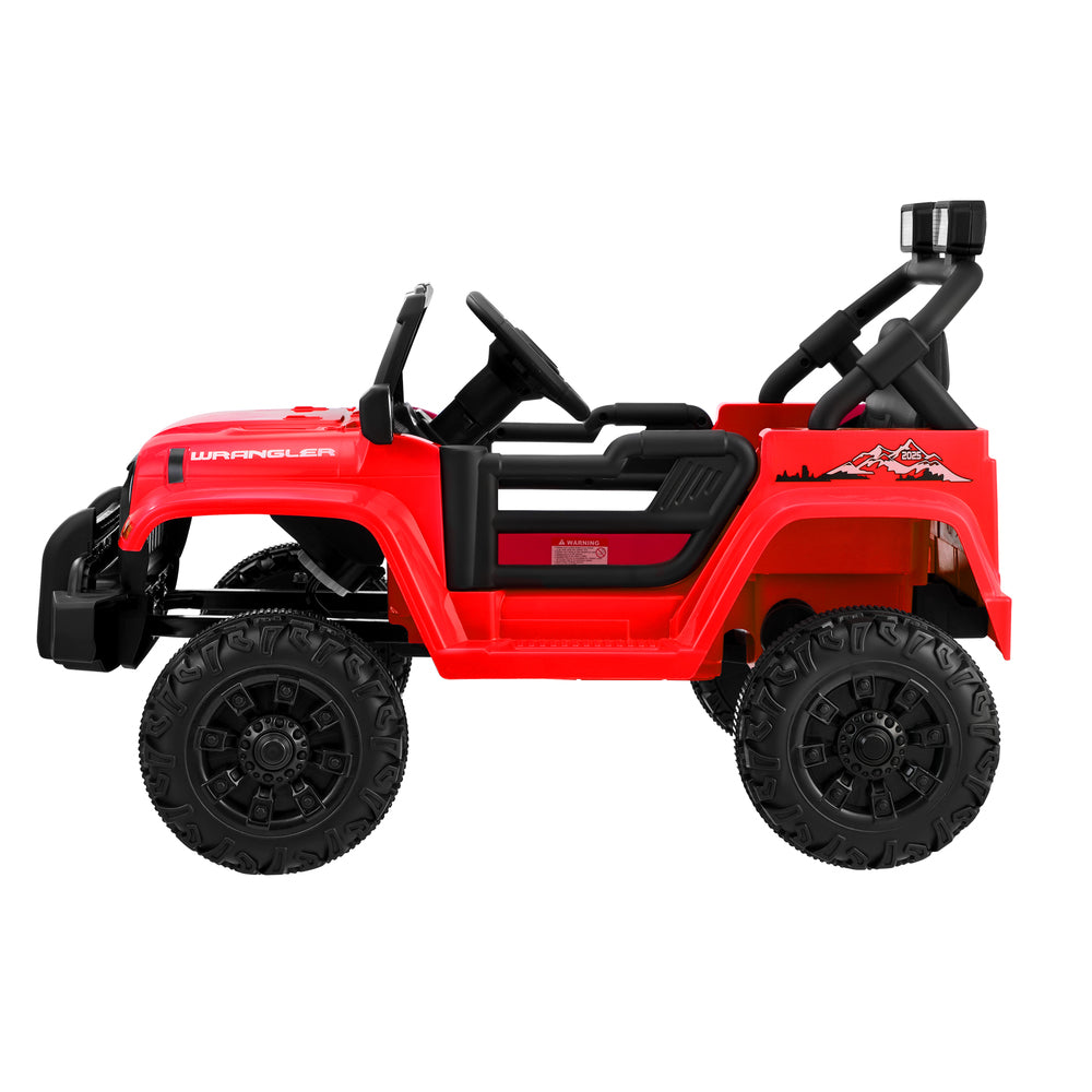 Mazam Kids Ride on Cars 12V Electric Battery Remote Control LED Red-Ride On Car-PEROZ Accessories