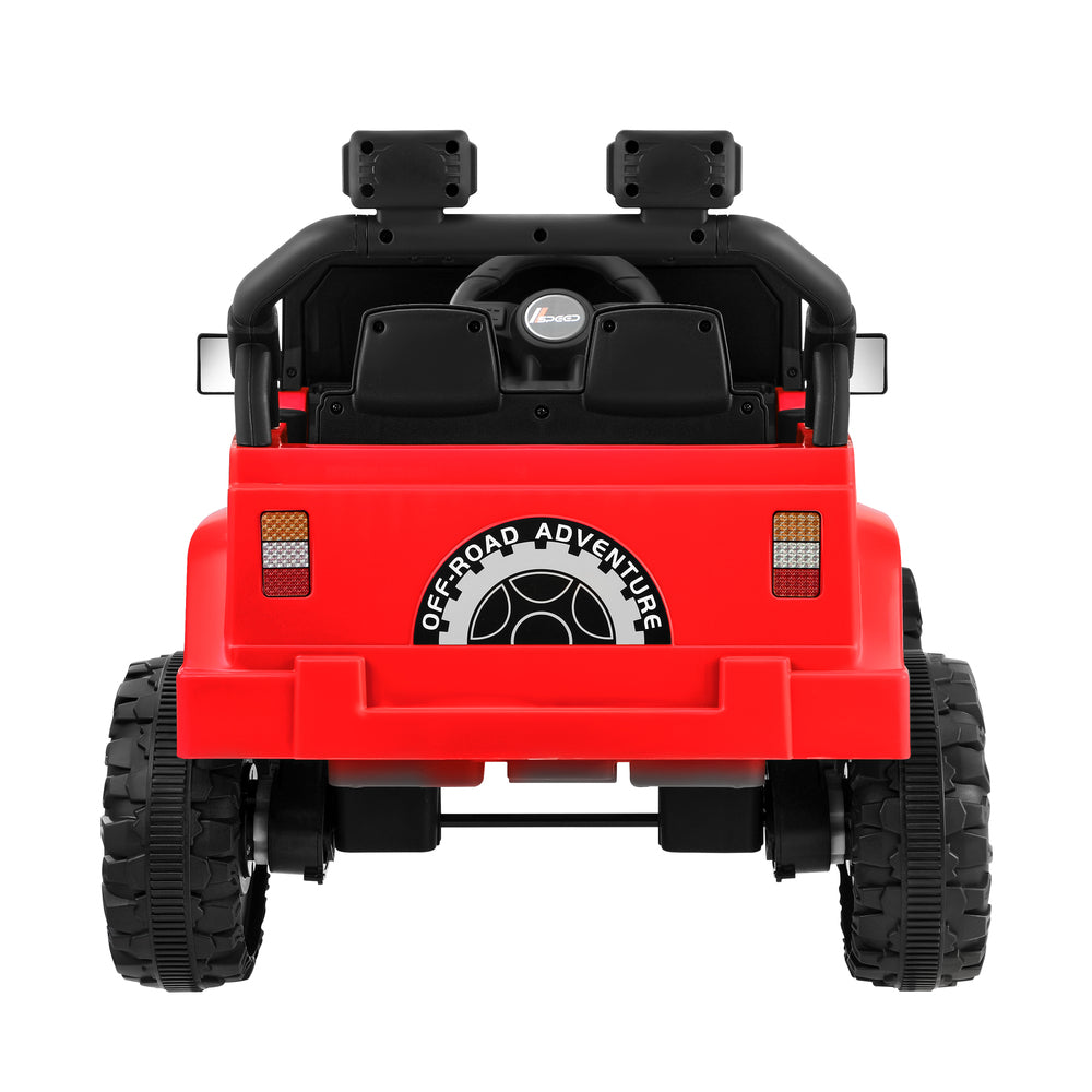 Mazam Kids Ride on Cars 12V Electric Battery Remote Control LED Red-Ride On Car-PEROZ Accessories