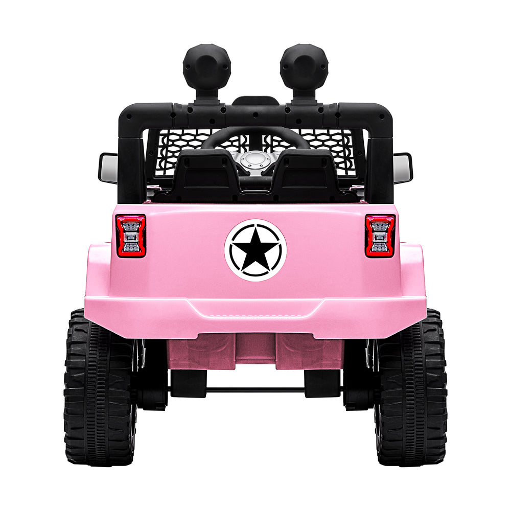 Mazam Kids Ride On Car Jeep Electric Vehicle Toy Remote Cars Gift 12V LED Light-Ride on Toys - Cars-PEROZ Accessories