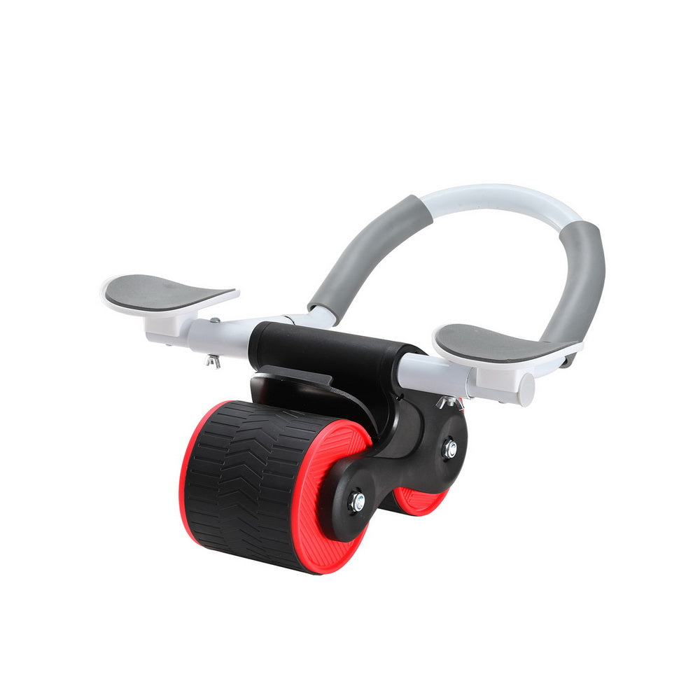 Everfit Ab Roller Automatic Rebound Abdominal Wheel with Knee Pad Home Gym Sport-Sports & Fitness > Exercise, Gym & Fitness > Gymnastics-PEROZ Accessories