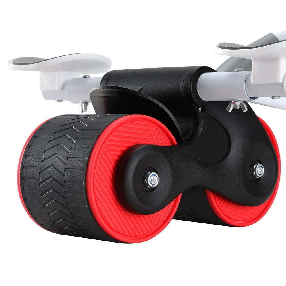 Everfit Ab Roller Automatic Rebound Abdominal Wheel with Knee Pad Home Gym Sport-Sports & Fitness > Exercise, Gym & Fitness > Gymnastics-PEROZ Accessories