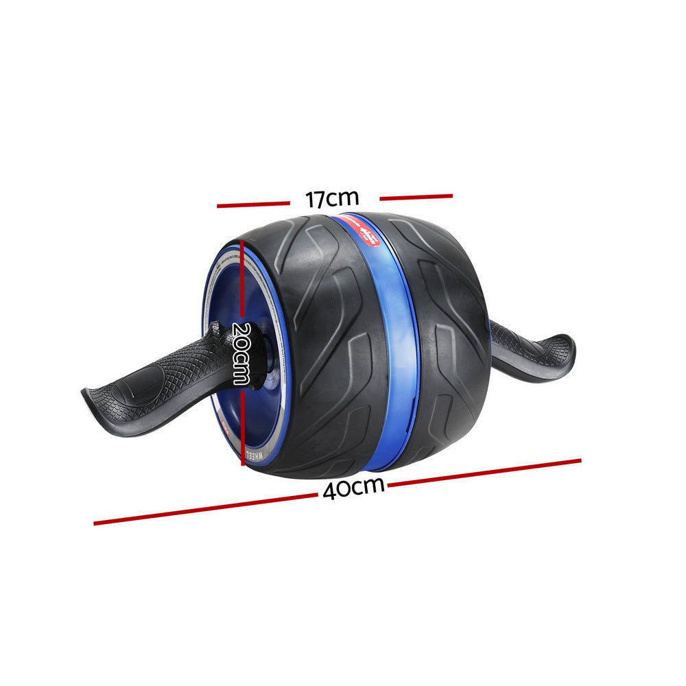 Everfit Ab Roller Carver Automatic Rebound Abdominal Wheel Home Gym Workout-Sports & Fitness > Exercise, Gym & Fitness > Gym & Training Step-PEROZ Accessories