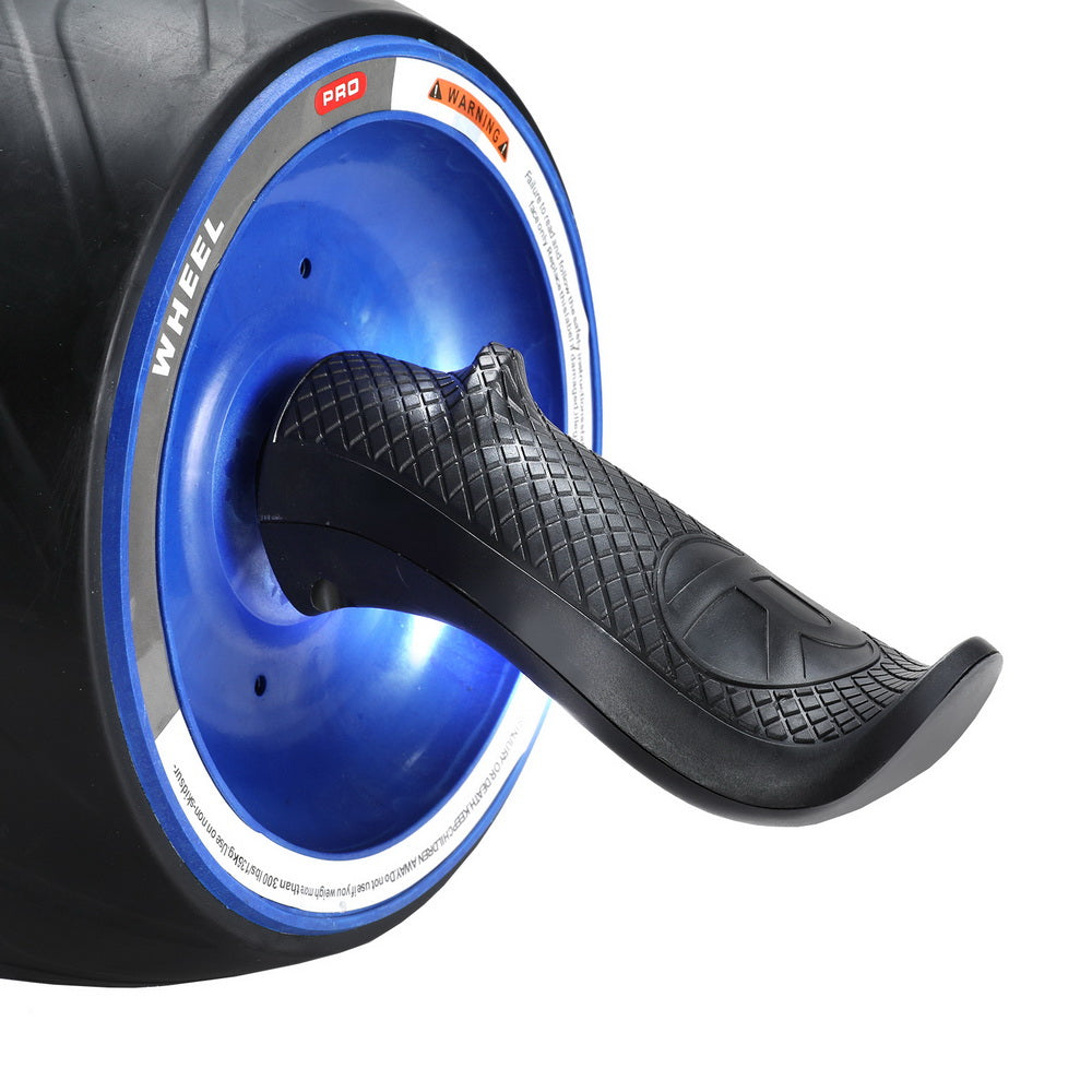 Everfit Ab Roller Carver Automatic Rebound Abdominal Wheel Home Gym Workout-Sports & Fitness > Exercise, Gym & Fitness > Gym & Training Step-PEROZ Accessories