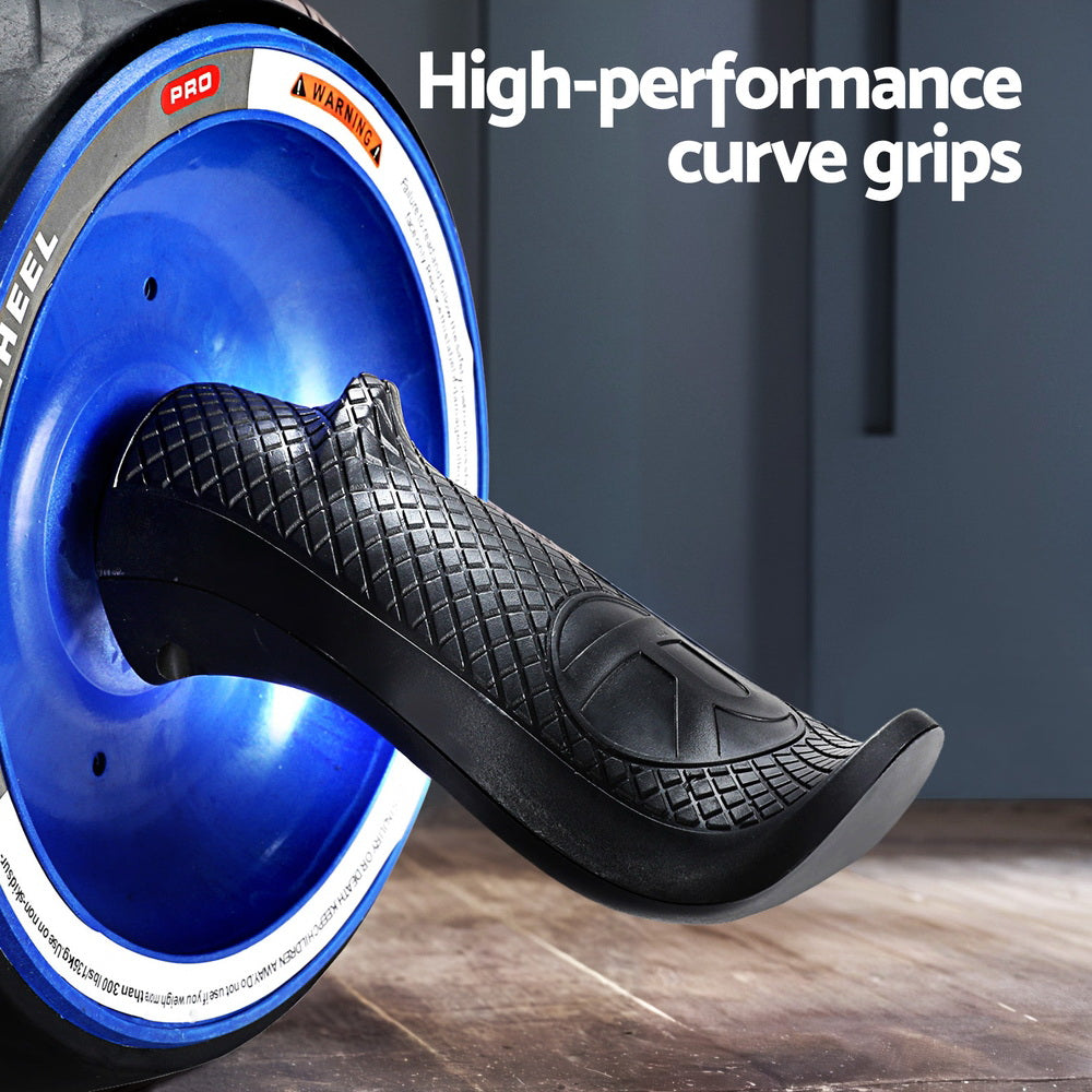 Everfit Ab Roller Carver Automatic Rebound Abdominal Wheel Home Gym Workout-Sports & Fitness > Exercise, Gym & Fitness > Gym & Training Step-PEROZ Accessories