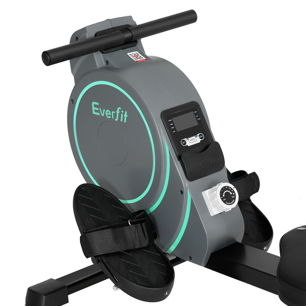 Everfit Rowing Machine 16 Levels Magnetic Rower Gym Home Cardio with APP-Sports & Fitness > Exercise, Gym & Fitness > Exercise Bikes-PEROZ Accessories