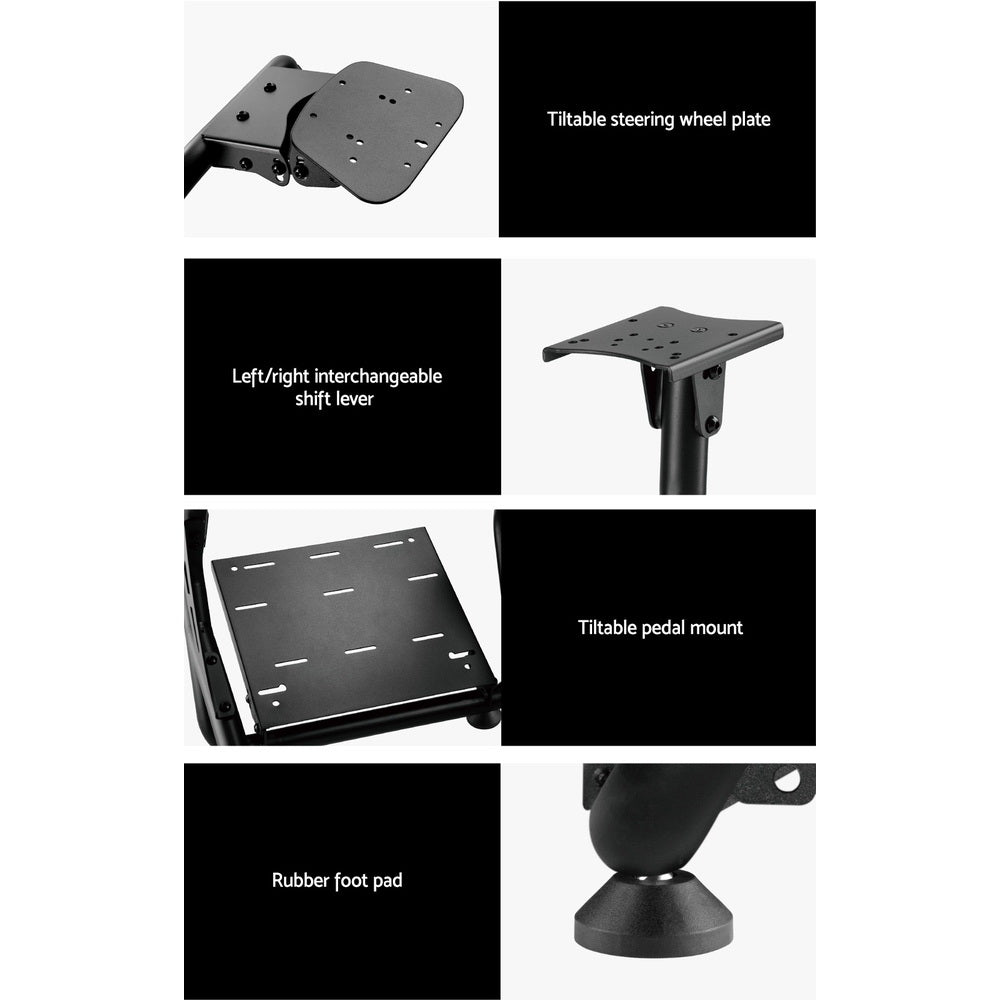 Artiss Racing Simulator Cockpit-Furniture > Bar Stools & Chairs-PEROZ Accessories