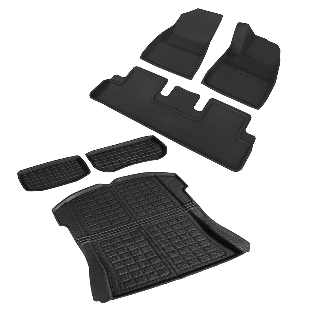 Weisshorn Car Rubber Floor Mats for Tesla Model 3 Trunk Toolbox Cargo Mat Carpet-Auto Accessories > Auto Accessories Others > Automotive Decor-PEROZ Accessories