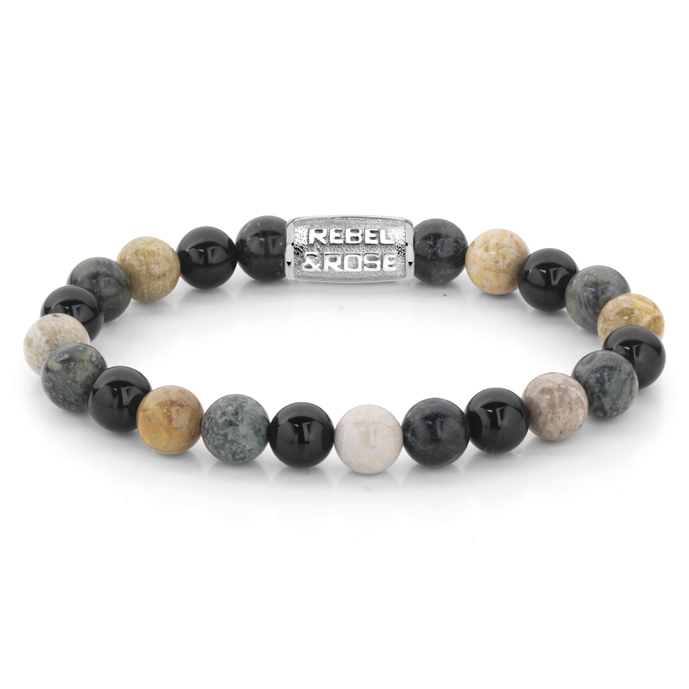 Rebel and Rose Autumn Storm 8mm Bracelet-PEROZ Accessories